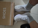 【斯凯奇制造商】男女厚底袜套运动鞋跑步鞋健步鞋休闲鞋透气轻便 灰色 42 实拍图