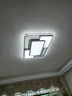 TCL照明LED客厅灯灯具套餐卧室吸顶灯餐厅北欧后现代灯 60W 摩登黑-三色调光-40*40cm（隔日达） 实拍图