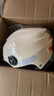 Andes HELMET3c认证电动摩托车头盔男四季女士夏季头盔安全帽四季通用夏天半盔 米白透明短【升级3C款】 均码 实拍图