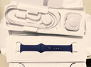 Apple/苹果 Watch Series 10 智能手表GPS款46毫米银色铝金属表壳丹宁色运动型表带M/L MX223CH/B 实拍图