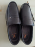 YRC意尔康男鞋秋季真皮商务正装休闲皮鞋男士软底防滑中老年爸爸鞋子 黑色Y-8855【四季款】 38 (240mm) 实拍图