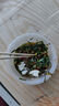 芳草地一次性碗600ml*40只加厚塑料碗水饺汤圆烧烤餐盒圆形打包盒不带盖 实拍图