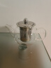 金灶（KAMJOVE） 玻璃泡茶壶耐高温304不锈钢过滤花茶壶飘逸杯煮茶壶简约式茶艺壶 A-07【600ml】 实拍图