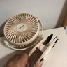 康佳（KONKA）小风扇/风扇小型/桌面风扇 办公室风扇宿舍usb充电车载夹扇手持床头学生便携迷你壁挂台夹式电风扇 【特价】充电款1200毫安【四档风速|可夹可立】 实拍图