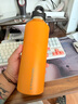 REVOMAX大容量保温杯316不锈钢保温保冷两用泡茶水杯子 向日葵黄950ml 实拍图