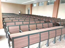 大学教室连排阶梯椅学生折叠课桌椅报告厅会议室剧院阶梯联排椅子 后排定制 实拍图