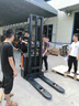 诺力新款站驾式全电动堆高车电瓶叉车液压升降装卸车堆高机堆垛车 PSE15-C29站驾式1.5吨2.9米 晒单实拍图