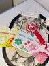 巧心师手提袋3个含卡片单支花束礼袋圣诞节礼品袋透明鲜花袋包装防水 实拍图