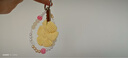 CHARLES&KEITH钩编花朵造型珠链钥匙扣包挂生日礼物CK8-10870078 Butter Yellow奶油黄色 1个 实拍图