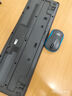 罗技（Logitech）MK275 键鼠套装 无线键鼠套装 办公键鼠套装 全尺寸 商务键鼠套装 带无线2.4G接收器 黑蓝色 实拍图