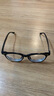 依视路（ESSILOR） 钻晶系列高清耐磨防蓝光近视超薄镜片专业配度数眼镜架男女镜框 TR90-全框-1156BK-黑色 镜框+依视路A4防蓝光1.60现片 实拍图