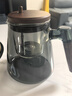 忆壶茶茶壶玻璃泡茶壶茶水分离壶飘逸杯泡茶杯懒人茶具办公功夫茶具 【容量升级】黑色木璃壶900ml 实拍图