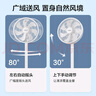 康佳（KONKA）电风扇落地扇家用台地扇遥控定时七叶电扇立式转页扇宿舍办公室循环空气扇 【常规机械款】七叶+3档大风量 实拍图