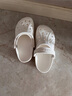 卡骆驰crocs洞洞鞋贝雅男鞋女鞋轻便耐磨一脚蹬拖鞋休闲鞋|10126 白-100 36 /37(220mm) 实拍图