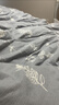 水星家纺被子冬季加厚被芯艾草纤维被褥自然发热被约6.1斤200*230cm 实拍图