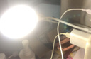 声控氛围灯智能语音小夜灯柔光睡觉卧室灯usb接口夜用护眼台灯 圆形声控款 实拍图