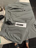 JEEP SPIRIT吉普休闲裤男夏季冰丝裤户外运动裤百搭弹力速干 灰色束脚 6XL 实拍图