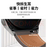 威千图适用华为手表表带真皮GT5/5pro/Watch5/4/4pro/3/3pro/GT4/3/2运动表带腕带男46/48表盘【深茶棕】 实拍图