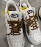耐克NIKE缓震板鞋女空军一号 AIR FORCE 1 运动鞋 HF5716-111白36 实拍图