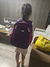 CAMS悬浮减重书包小学生一到四年级减负护脊超轻便双肩 星空紫 S03205 实拍图