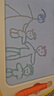 迪漫奇儿童画板可擦写磁性画板男女孩DIY绘画彩色写字板1-2-3岁小鸡画板 实拍图