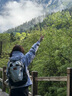 骆驼（CAMEL）户外双肩包萌趣多功能徒步旅游休闲学生登山书包[熊猫]173BB02002 实拍图