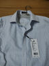 杉杉【DP免烫】长袖衬衫男士蓝色春季商务休闲纯棉衬衣 DP018 39  实拍图
