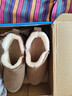 回力雪地靴女2025新款冬季女鞋短筒加绒加厚东北棉鞋保暖妈妈短靴子女 驼色 【厚底小火炉】 38 (240mm) 实拍图
