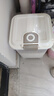 俏洁米桶家用50斤20斤食品级防虫防潮密封容器五谷杂粮面粉箱储存米罐 【透明白*30斤】送量杯+带滑轮 实拍图