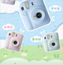 富士（FUJIFILM）拍立得mini12 mini11/7/9升级款 相纸一次成像相机拍照520送礼物 Mini12 薄荷绿（现货） 官方标配 实拍图