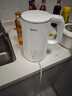 美的（Midea）电热水壶煮水壶0涂层烧水壶 食品304不锈钢 长效保温 1500W快速加热1.5升 SH15X301 实拍图