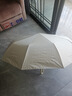 暖心话全自动雨伞大号双人自动伞晴雨伞两用太阳伞遮阳伞反向伞黑胶防晒 【环扣便携款】全自动伞-梧桐米 实拍图