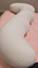 京严抱枕睡觉专用长条大抱枕侧睡夹腿神器成人抱睡孕妇枕男女冰丝靠枕 健康助眠枕【珍珠白】专业人体工学 含枕芯 裸睡贴肤级【升级加大款】可拆洗 实拍图