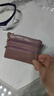途尊 零钱包女钱包迷你软皮手包小钱包钥匙硬币卡包短款拉链包 藕紫色 实拍图