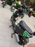 绿源（Luyuan）【新款】电动摩托车S70 成人高速电动车72V26Ah石墨烯数字化电池 超长续航通勤代步外卖智能电摩 纳米黑-全新升级 实拍图