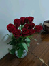 京东鲜花玫瑰花红色玫瑰10枝如意基地鲜切花水养插花生活花束送礼源头直发 实拍图