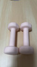 Keep 彩色浸塑哑铃 男女家用家庭健身肌肉塑形手臂轻重量樱粉 1kg*2 实拍图