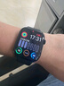 Apple/苹果 Watch Series 10 智能手表GPS款46毫米亮黑色铝金属表壳黑色运动型表带S/M MX263CH/B 实拍图