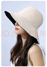 FitonTon防晒帽女遮阳帽夏季户外海边骑车太阳帽百搭帽子女16cm大帽檐凉帽 实拍图