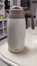 膳魔师（THERMOS） 保温壶家用大容量办公热水瓶暖壶2L男女不锈钢真空水壶 THS/THX THX-2000白色 2L 实拍图