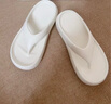 朴西夏季厚底增高人字拖鞋女士外穿踩屎感 珍珠白  39-40 实拍图