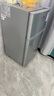 志高（CHIGO）小冰箱迷你小型家用冷藏冷冻两用宿舍出租房用双门办公室电冰箱节能省电 【一级能效】58L银色【三天约一度电】 实拍图