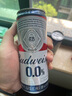 百威无醇啤酒330ml*24听整箱装0.0%低酒精【新品】  实拍图