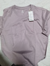 京东京造【情侣纯棉T】t恤男短袖男士t恤男女同款衣服苏超定制 粉色 M 实拍图