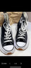 匡威（Converse）官方 Run Star Hike高帮帆布流星厚底鞋黑色166800C 166800C/黑色 38 实拍图