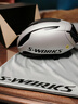 SPECIALIZED闪电 S-WORKS EVADE 3 MIPS 公路自行车竞赛轻量破风气动骑行头盔 银沙尘-亚洲版 M 实拍图