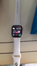 Apple/苹果 Watch Series 10 智能手表GPS款42毫米玫瑰金色铝金属表壳淡桃粉色运动型表带M/L MX1V3CH/B 实拍图