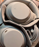 索尼（SONY） WH-1000XM4 头戴式无线耳机 蓝牙降噪耳机 网课游戏适用耳麦礼物送男女友学生 铂金银 实拍图