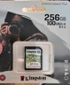 金士顿（Kingston）256GB SD存储卡 U3 V30 相机内存卡 sd卡大卡 支持4K 高速连拍 读速100MB/s 写速85MB/s 实拍图