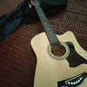 维卡斯（WEIKASI）民谣吉他初学者木吉他单板新手入门练习琴guitar吉它学生男女乐器 41英寸原木色+礼包【进阶推荐】 实拍图